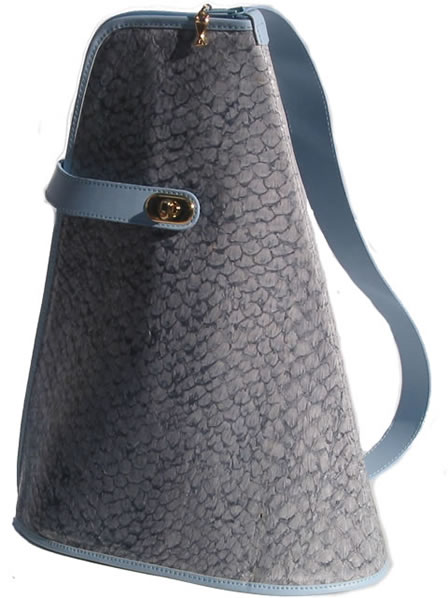 Shark leather bag